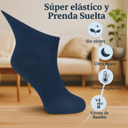 ComforPaso™ – Calcetines Ultra Suaves para Pie Diabético (4 Pares)