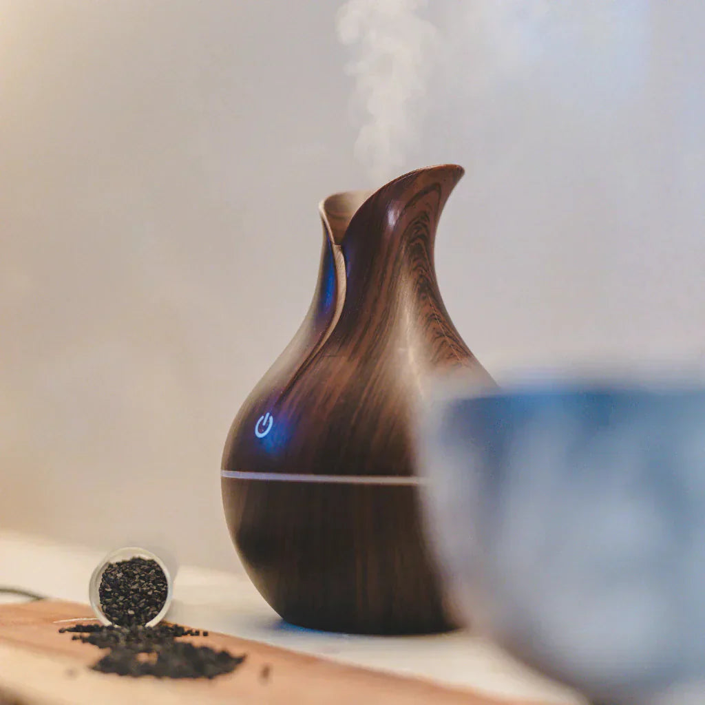 Humidificador Ultrasónico de Aromaterapia – Brisa Zen💆🏼‍♀️